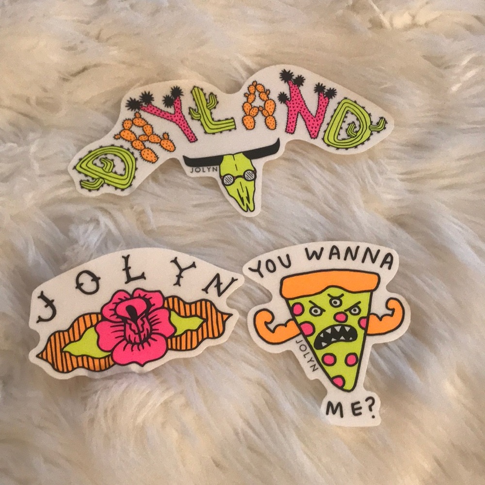 Jolyn stickers